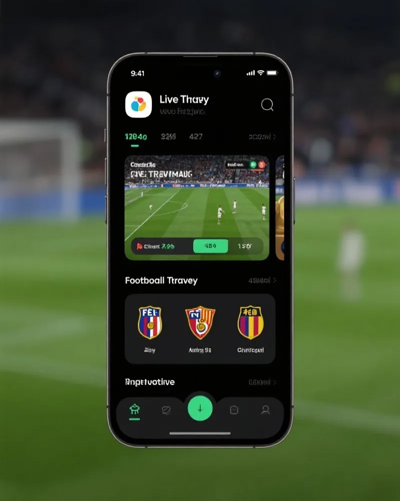 意甲直播与预测中心 App 界面展示